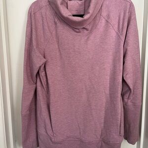 Lululemon Women's Cowl Neck Sweatshirt - Pink